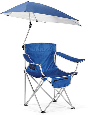 Poltrona da spiaggia portatile con ombrello regolabile e colore personalizzato 50*50*80cm