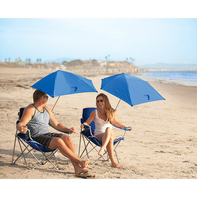 Poltrona da spiaggia portatile con ombrello regolabile e colore personalizzato 50*50*80cm