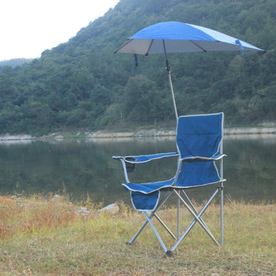 Poltrona da spiaggia portatile con ombrello regolabile e colore personalizzato 50*50*80cm