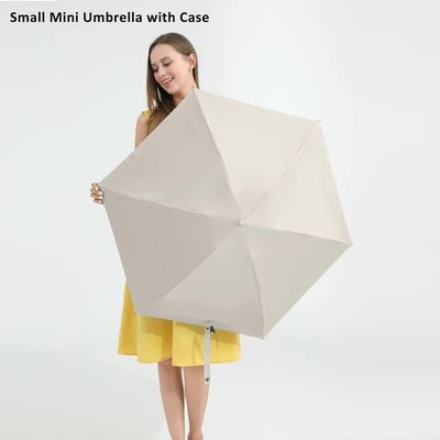 Protezione solare ombrello da tasca leggero con copertura protettiva di 90 cm di diametro aperto