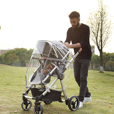 EVA personalizzare Protezione Meteo trasparente PVC baby stroller copertura pioggia