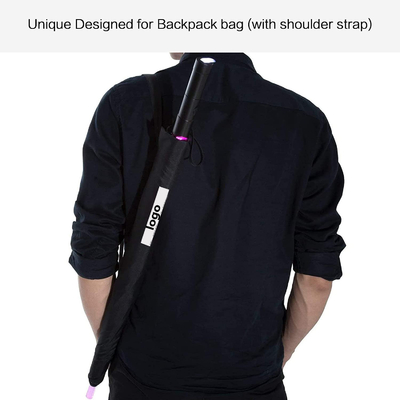 Luci scandinave Katana ombrello luci a LED Samurai Design spada 190T tessuto di nylon