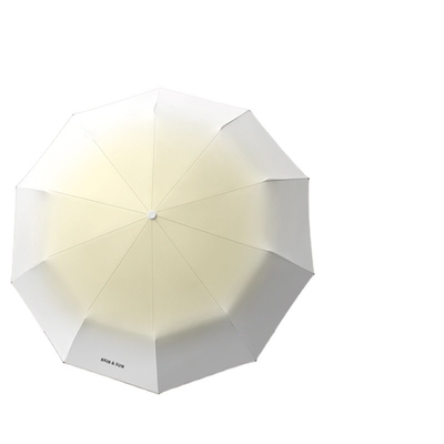 Ombrello automatico in tessuto di nylon da 10 ossa perfetto per protezione solare e resistenza ai raggi UV