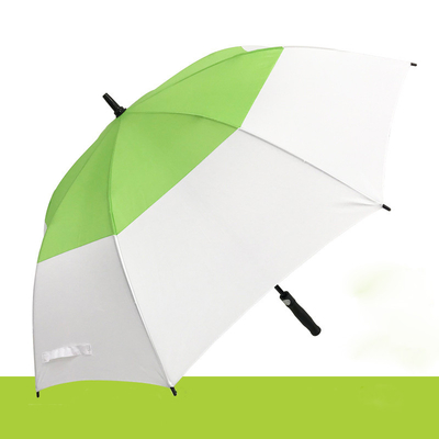 Regalo promozionale ombrello sole e pioggia 27 pollici Golf Auto Open con logo a doppio colore