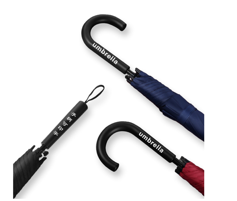 Ombrello per adulti con manico EVA o manico retto con logo personalizzato di YLF Umbrella