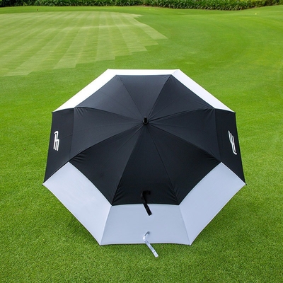 Super leggero doppio strato automatico di protezione contro il vento ombrello da golf da 30 pollici e maniglia EVA