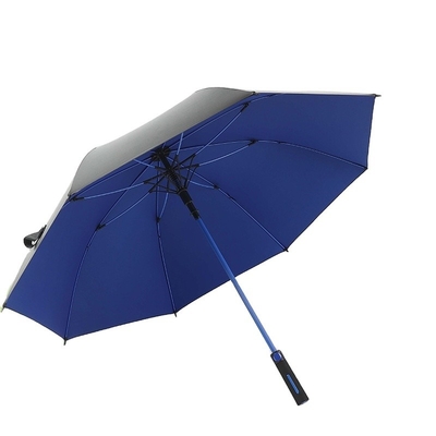 Parasole da golf auto aperto con materiale da pannello Pongee e tutto in una funzione