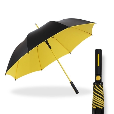 Parasole da golf auto aperto con materiale da pannello Pongee e tutto in una funzione
