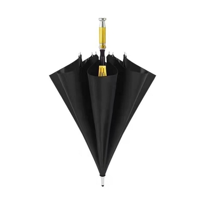 Customized Open Auto Big Windproof Lotus Frame Golf Umbrella per gli affari Rolls-Royce