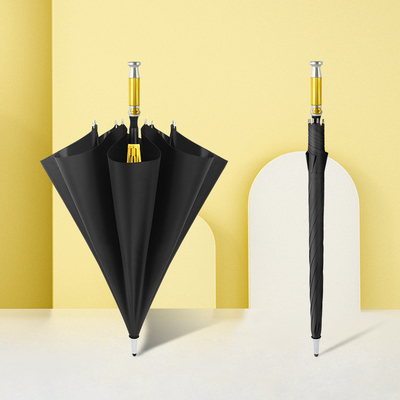 Customized Open Auto Big Windproof Lotus Frame Golf Umbrella per gli affari Rolls-Royce