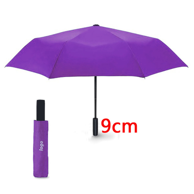 210T poliestere ombrello triplice con maniglia in plastica ABS e tessuto impermeabile