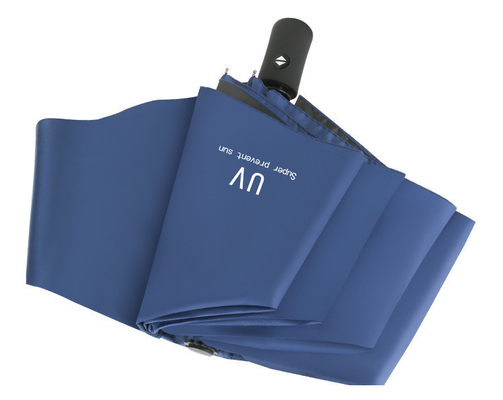 Protezione anti-UV ombrello automatico aperto a tre pieghe in colore personalizzato per qualsiasi tempo
