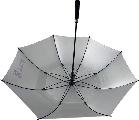 Extra grande ombrello da golf a 30 pollici con design a prova di vento e tessuto Pongee da 210 T