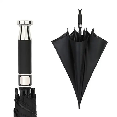 190T Ponegee tessuto grande ombrello con logo personalizzato stampato e anti-UV automatico
