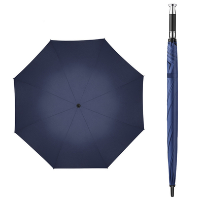 190T Ponegee tessuto grande ombrello con logo personalizzato stampato e anti-UV automatico