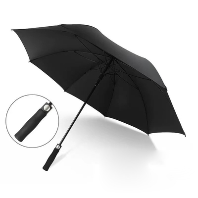 Extra Large Fiberglass Ribs Automatic Golf Umbrella Protezione solare e Windproof Essential