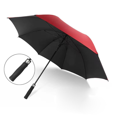 Extra Large Fiberglass Ribs Automatic Golf Umbrella Protezione solare e Windproof Essential