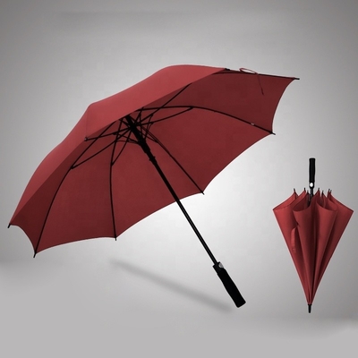 Logo di stampa personalizzato Golf Straight Umbrella per adulti 30inch*8K Windproof Design