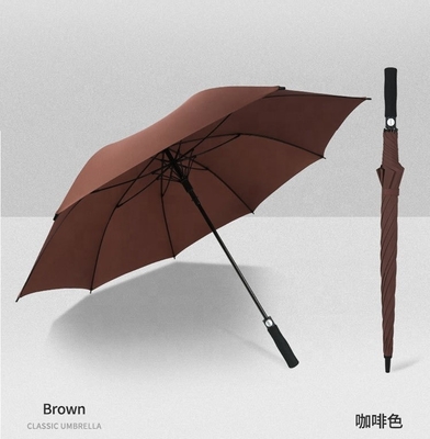 Logo di stampa personalizzato Golf Straight Umbrella per adulti 30inch*8K Windproof Design