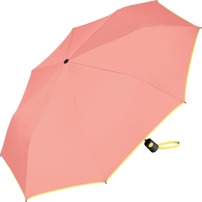 Logo personalizzato stampato colore corrispondente ombrello stile moda pannello di rivestimento nero materiale
