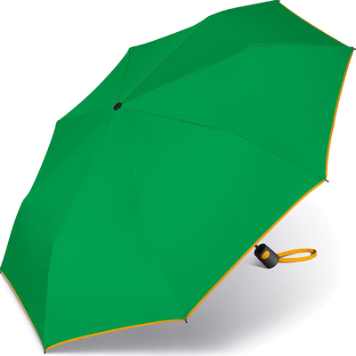 Logo personalizzato stampato colore corrispondente ombrello stile moda pannello di rivestimento nero materiale