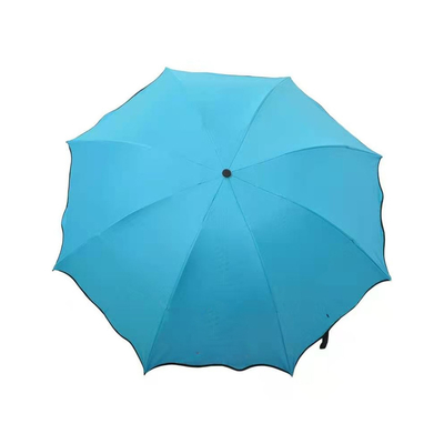 Catena di approvvigionamento agile a prova di vento UV Blocco 3Pold Compatto ombrello Logo personalizzato stampato