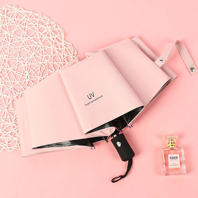 Ombrello pubblicitario a prova di vento stampato con disegno minimalista