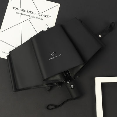 Ombrello pubblicitario a prova di vento stampato con disegno minimalista