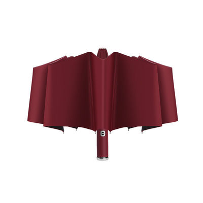 Paracadute a torcia LED a prova di vento con tessuto Pongee 190T e forte albero metallico