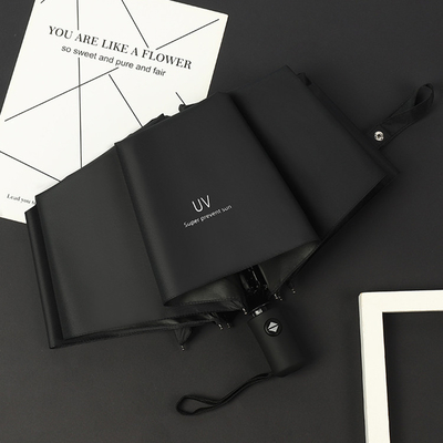 3 Ombrello pieghevole con logo personalizzato stampato e materiale anti-UV impermeabile