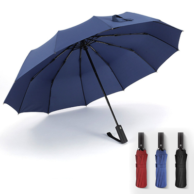 Viaggio Occasione 3 Ombrello pieghevole con logo personalizzato Anti-UV Paraguas 12k 23inch