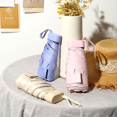 Mini ombrello da sole a doppio scopo per donna con protezione UV e logo personalizzato