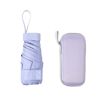 Mini ombrello da sole a doppio scopo per donna con protezione UV e logo personalizzato