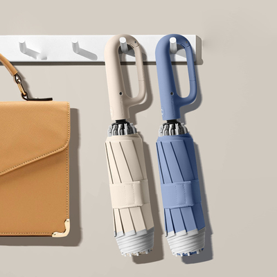 Grandi ombrelloni automatici per l' esterno con anello UV a chiusura con design minimalista