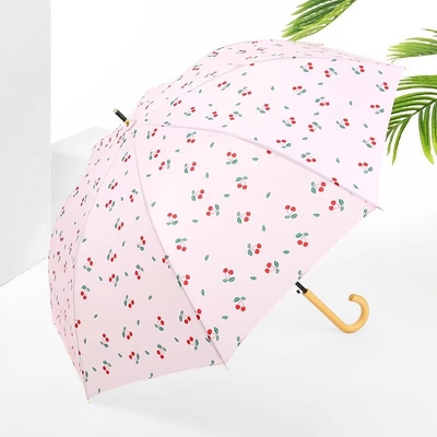Catena di approvvigionamento Agile Manico di legno ombrello diretto Automatico Open Waterproof Umbrello di moda