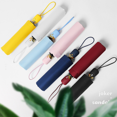 Pongee coloratissimo design ombrello aperto e chiuso completamente automatico Perfetto per il tuo mercato