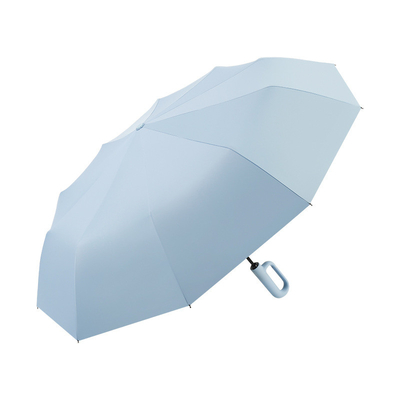 Grande manicotto a serratura rotonda Pongee con vinile Easy yo Hang Full Automatic Windproof UV Block Umbrella