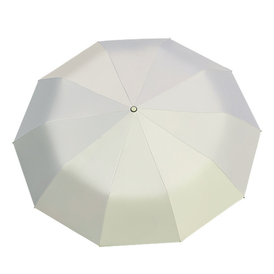 Grande manicotto a serratura rotonda Pongee con vinile Easy yo Hang Full Automatic Windproof UV Block Umbrella